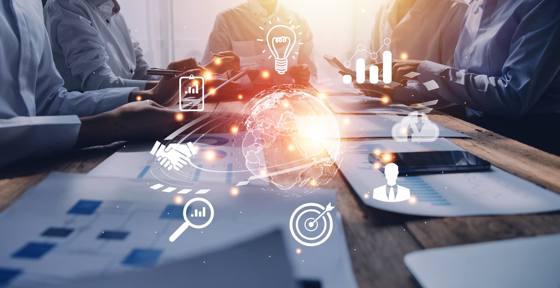 Team monitoring merchant account performance data