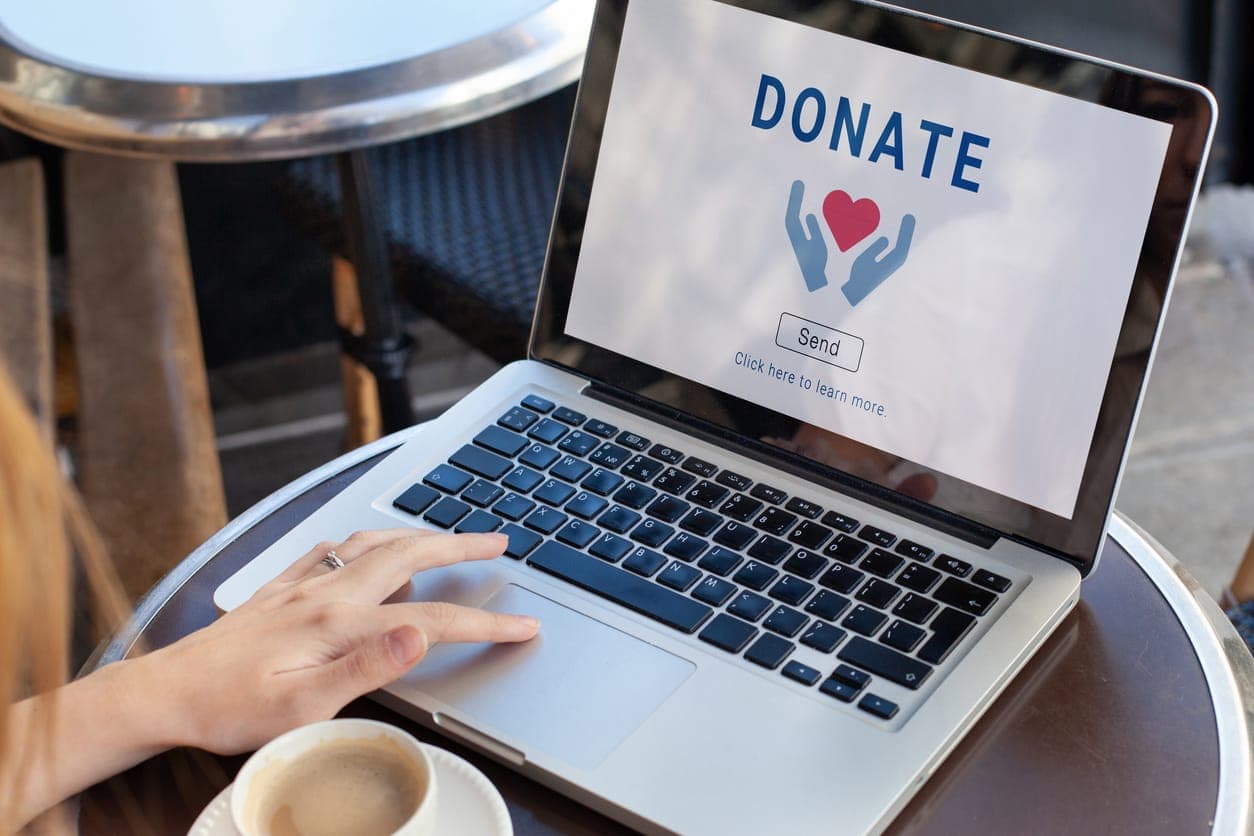 Online donation processing and charity payment gateway