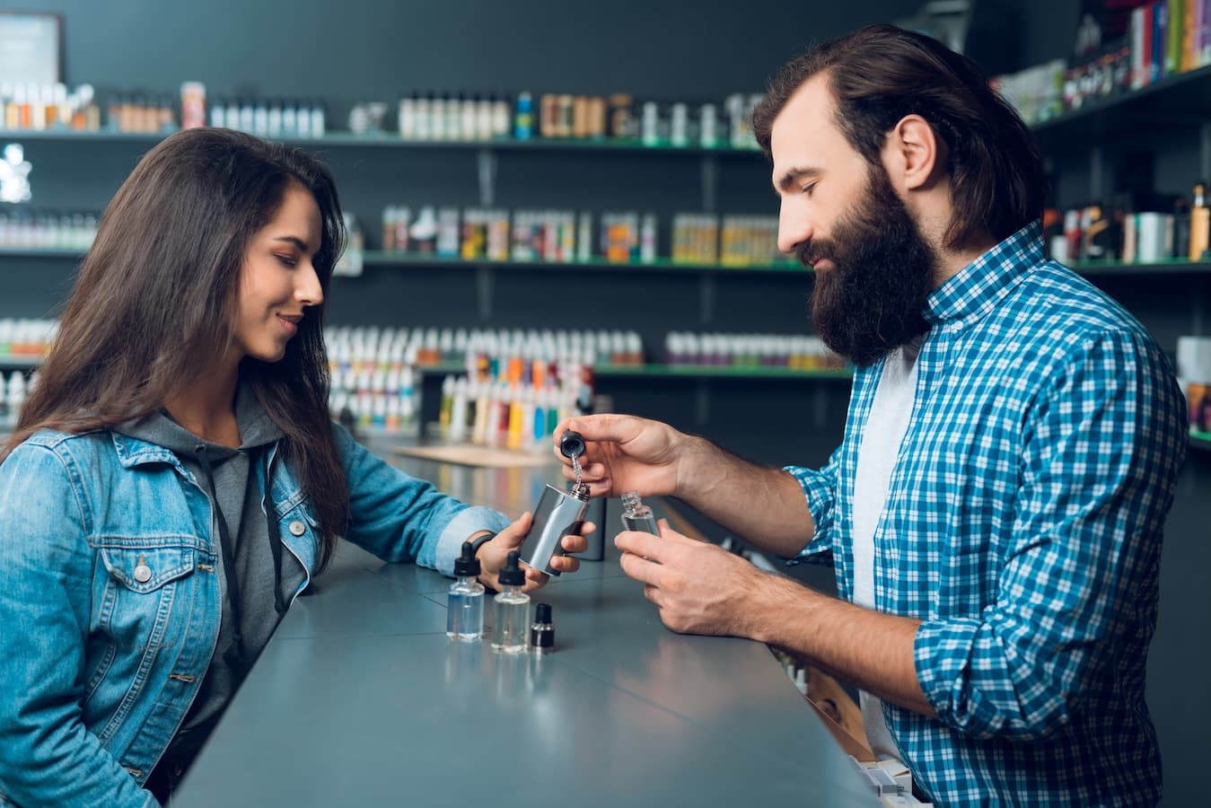 E-cigarette and vape merchant services