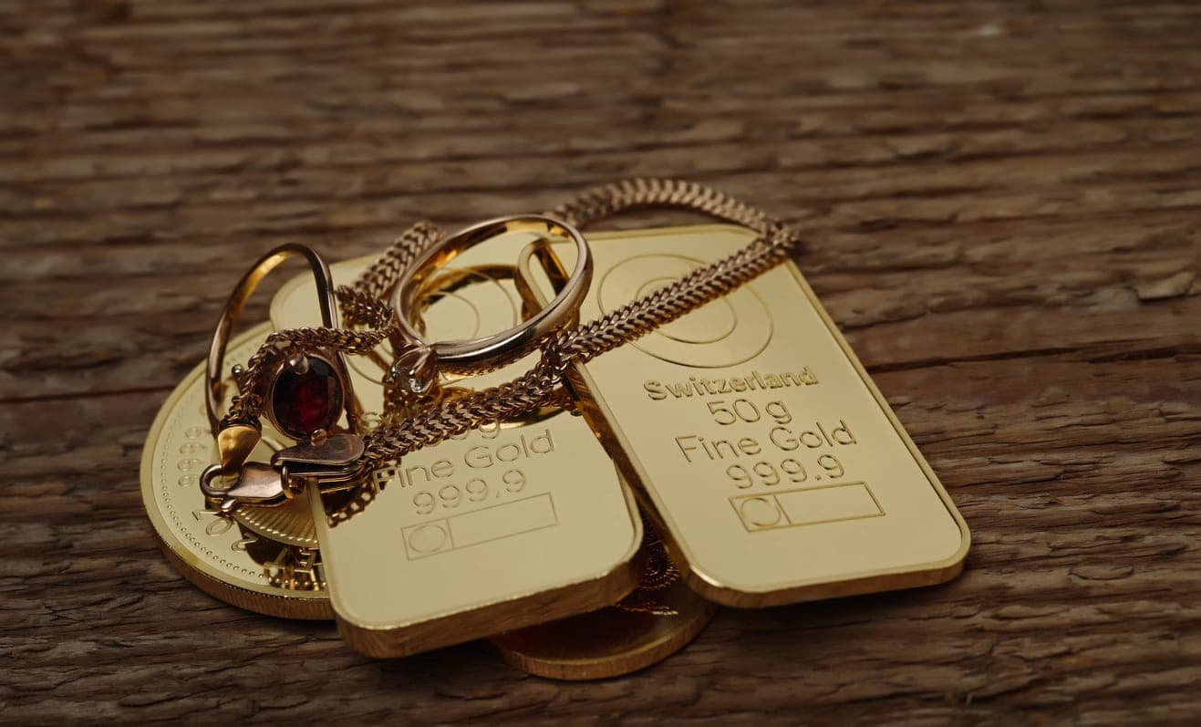 Jewelry store and precious metals merchant services