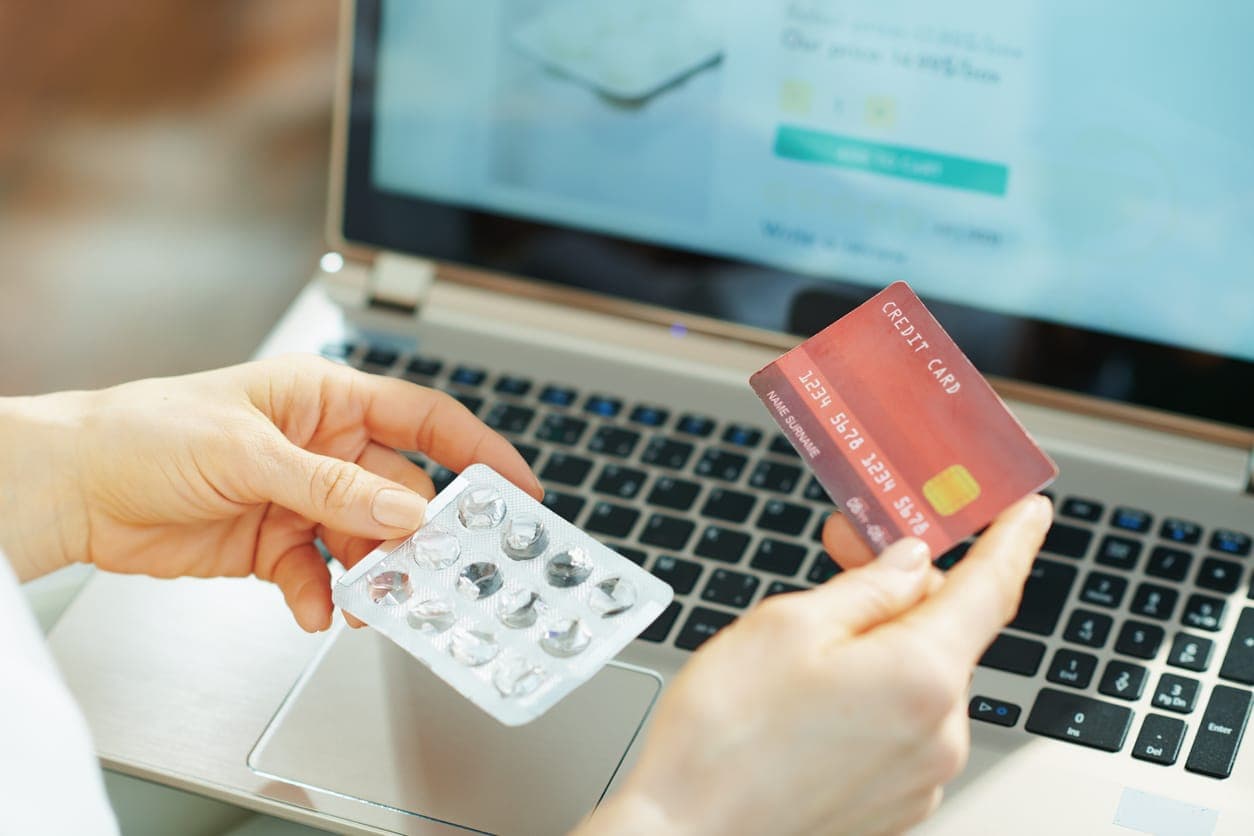 Pharmacy payment gateway for online and in-store sales